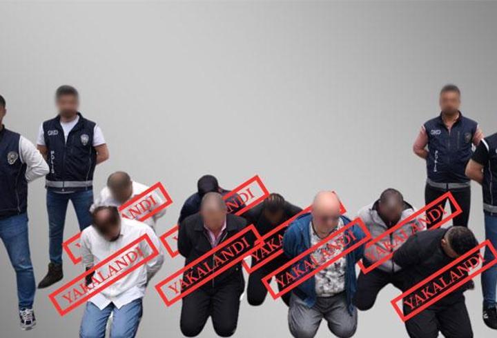 SON DAKİKA… Interpol tarafından aranan uluslararası suçlulara operasyon: 23 kişi yakalandı