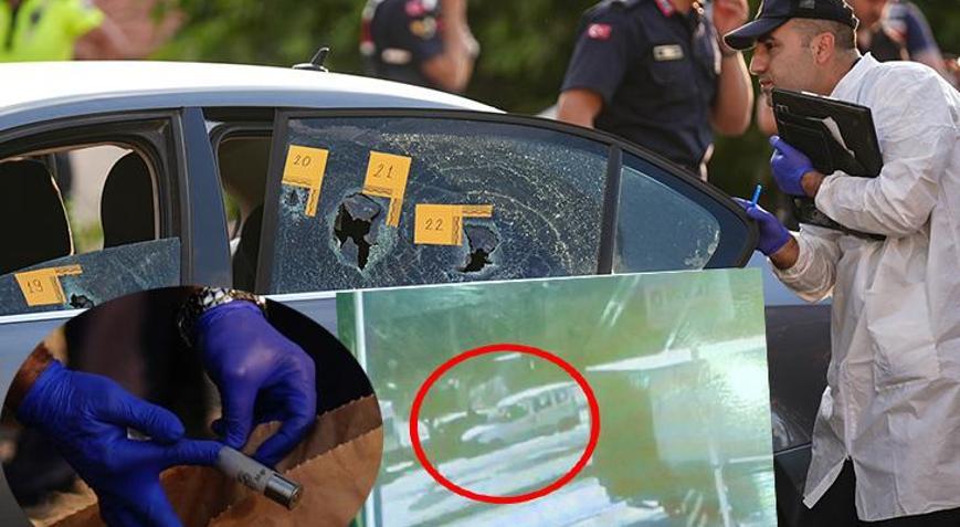 İzmir’deki katliam görüntüleri ortaya çıktı! Otomobildeki aileyi taradılar
