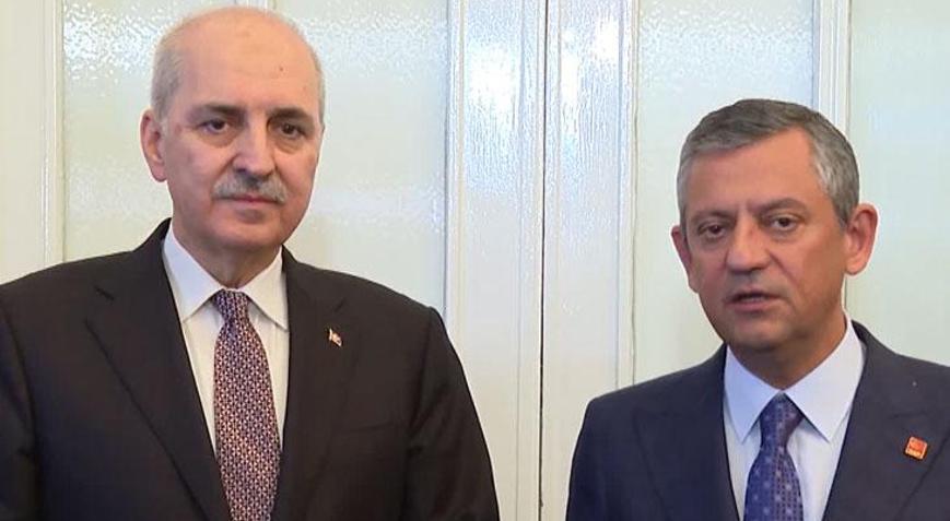 CHP Genel Başkanı Özel ile görüşen TBMM Başkanı Kurtulmuş’tan açıklama