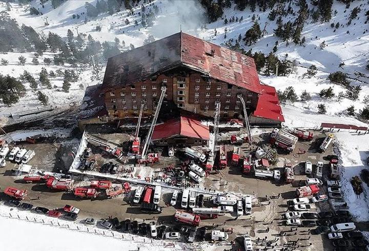 Kartalkaya’daki otel yangınına ilişkin flaş gelişme: İddianame kabul edildi