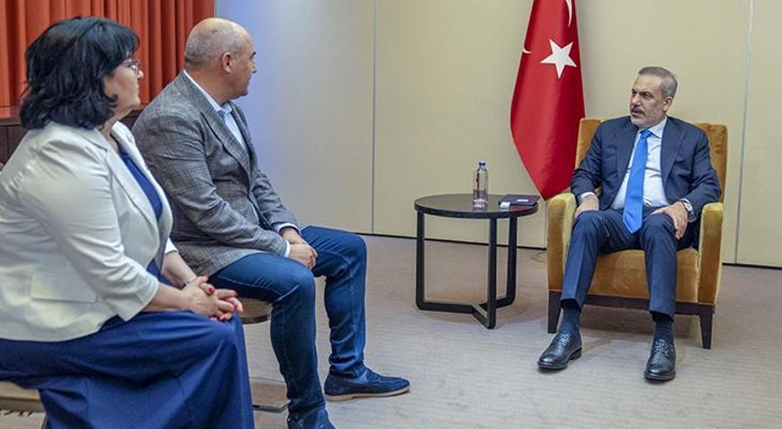 Dışişleri Bakanı Hakan Fidan, Gagauz Türkleri temsilcileri ile bir araya geldi