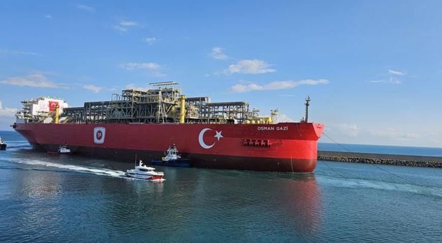 Osman Gazi Filyos Limanı’nda: Doğal gaz üretimi 2 katına çıkıyor!