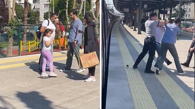 Marmarayda iki çocuklu yolcunun burnunu kıran kişiler yakalandı