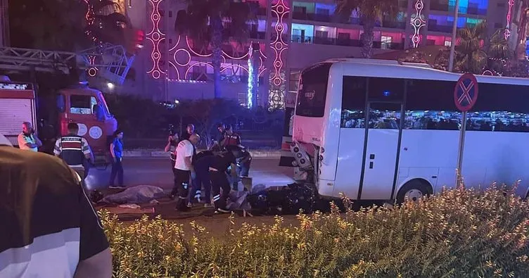 Alanya’da feci kaza: 2 ölü