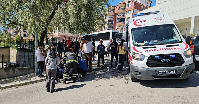 Edirne’de feci kaza! Otomobil ile cip çarpıştı: 4 yaralı
