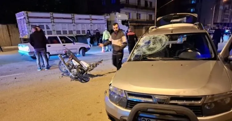 Gümüşhane’de feci kaza: Motosiklet sürücüsü hayatını kaybetti