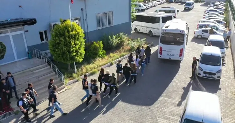 Şanlıurfa merkezli 25 ilde dolandırıcılık operasyonu: 41 tutuklama