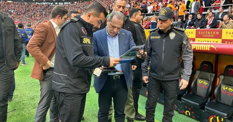 Selami Yıldız dev maçta… Güvenlik tedbirlerini denetledi