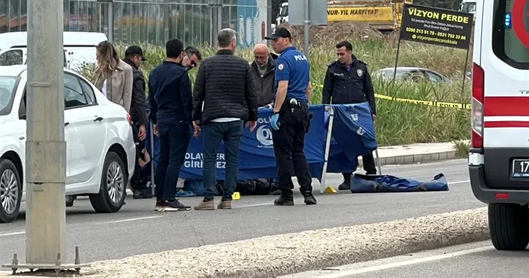 Sokak ortasında eşini öldürdü