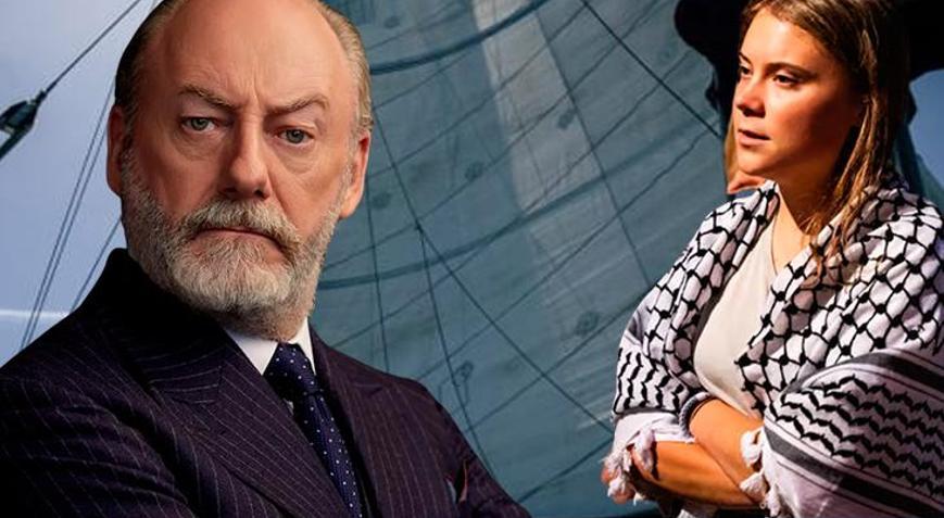 Gazze’de yardım gemisi! Game of Thrones’un oyuncusu Liam Cunningham ve Greta Thunberg yola çıkıyor