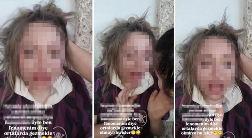 Antalya’da iki kız genç kızı darp edip özür diletti! Sosyal medyada paylaştılar