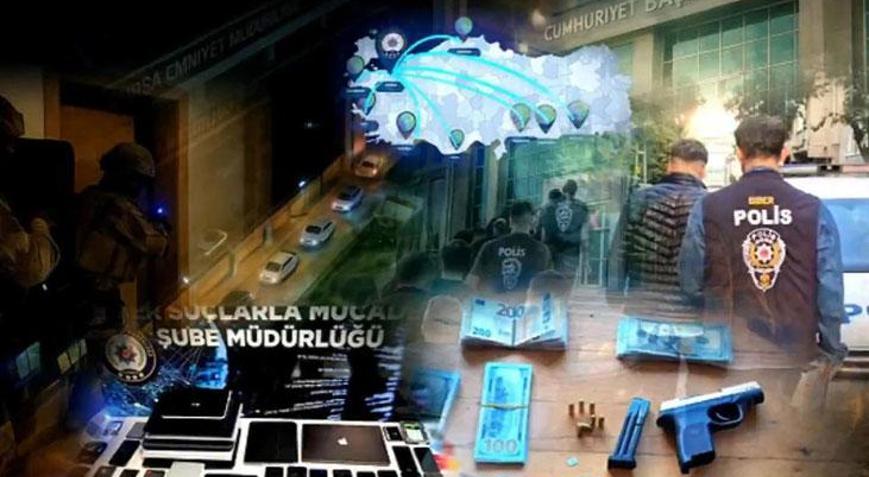 Siber suçlara yönelik operasyonlarda 423 şüpheli yakalandı