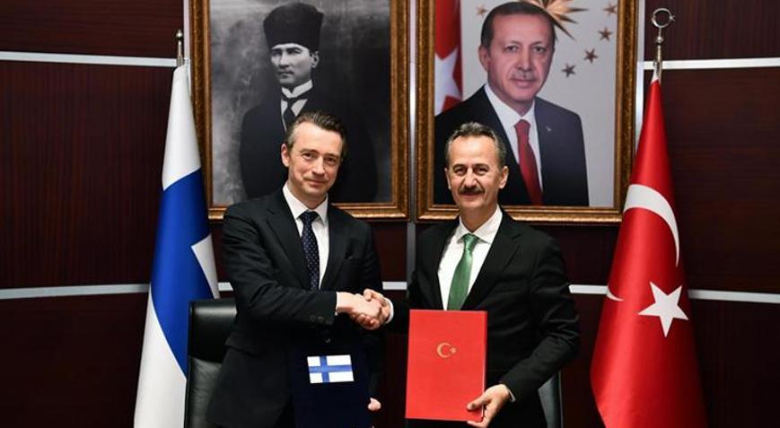 Türkiye ile Finlandiya arasında savunma sanayii anlaşması