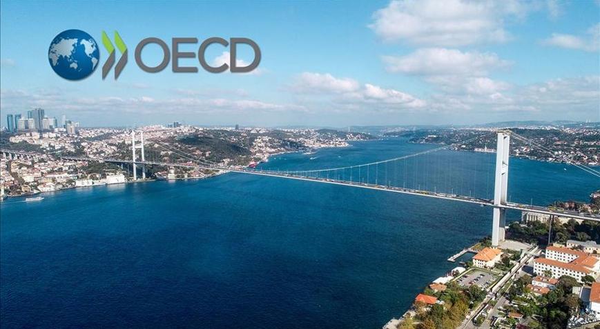 OECD, Türkiye ekonomisinin yüzde 2,9 büyüyeceğini tahmin etti