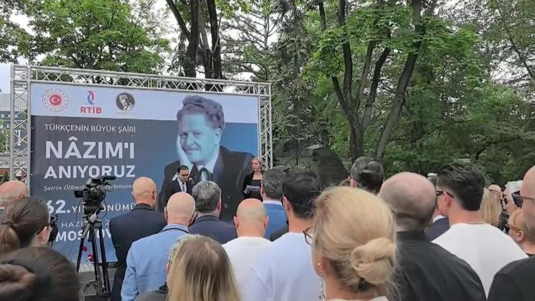 BU DÜNYADAN BİR NAZIM GEÇTİ... Ölümünün 62. yılında Moskova’da anıldı