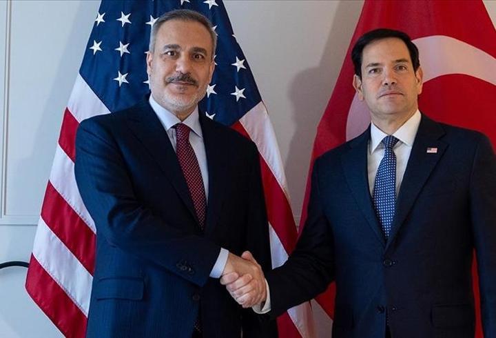 Dışişleri Bakanı Hakan Fidan, ABD’li mevkidaşı Marco Rubio ile görüştü