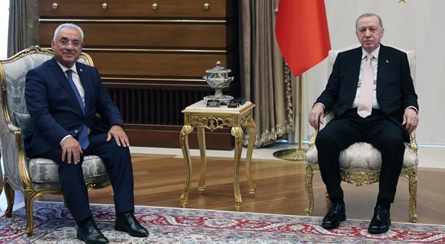 Cumhurbaşkanı Erdoğan siyasi parti liderlerini kabul etti