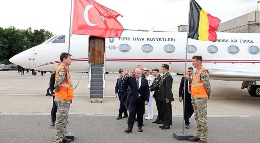 Bakan Güler, NATO Savunma Bakanları Toplantısı’na katılmak üzere Belçika’da