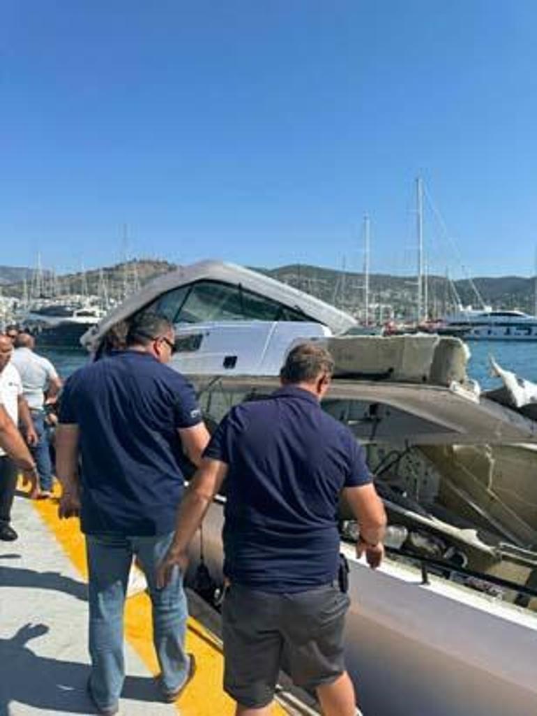 Bodrum’da marinada dehşet! Yakıt ikmali yapılan teknede patlama: 3 yaralı