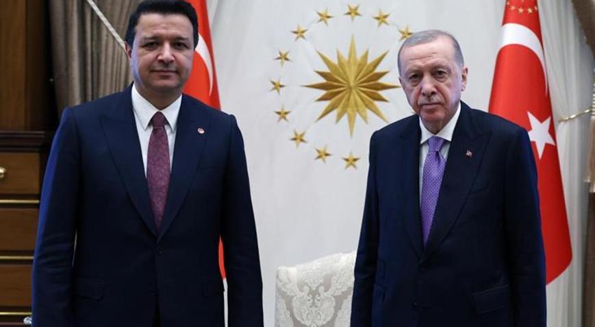 Cumhurbaşkanı Erdoğan, Mahmut Arıkan’ı kabul etti