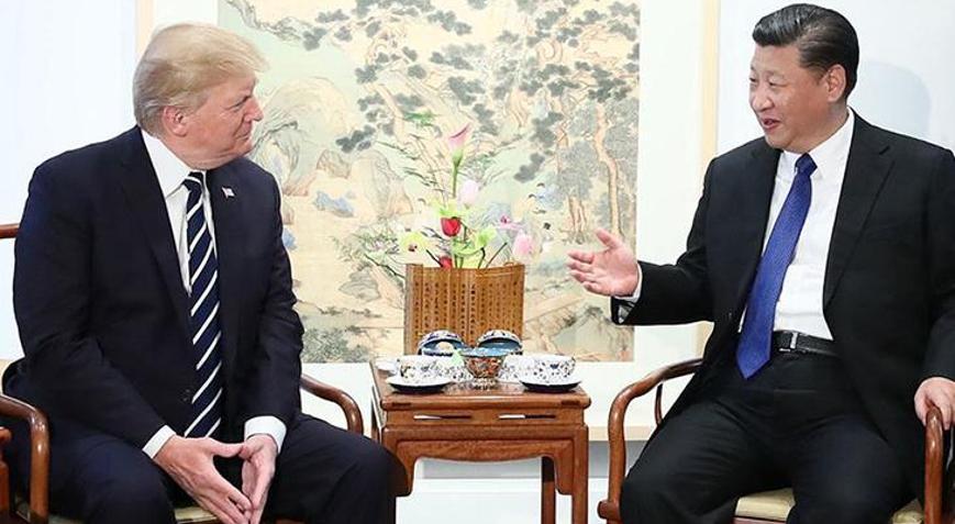 Son Dakika! Trump, Çin Devlet Başkanı Şi Cinping ile görüştü