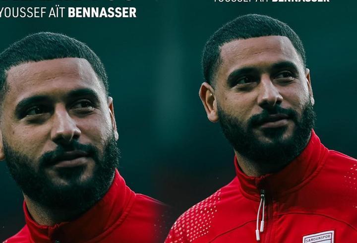 Samsunspor’da Youssef Ait Benasser ayrıldı