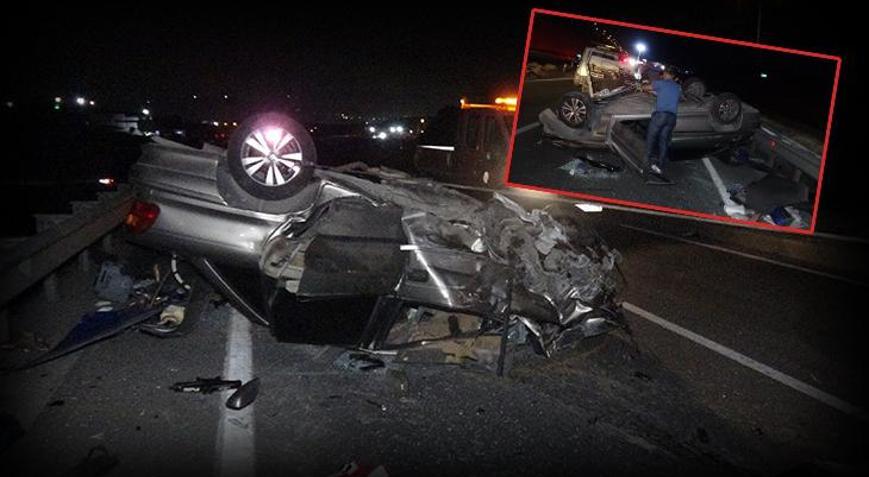 İzmir’de korkunç kaza! Kardeşinin düğüne gidiyordu, eşiyle birlikte hayatını kaybetti