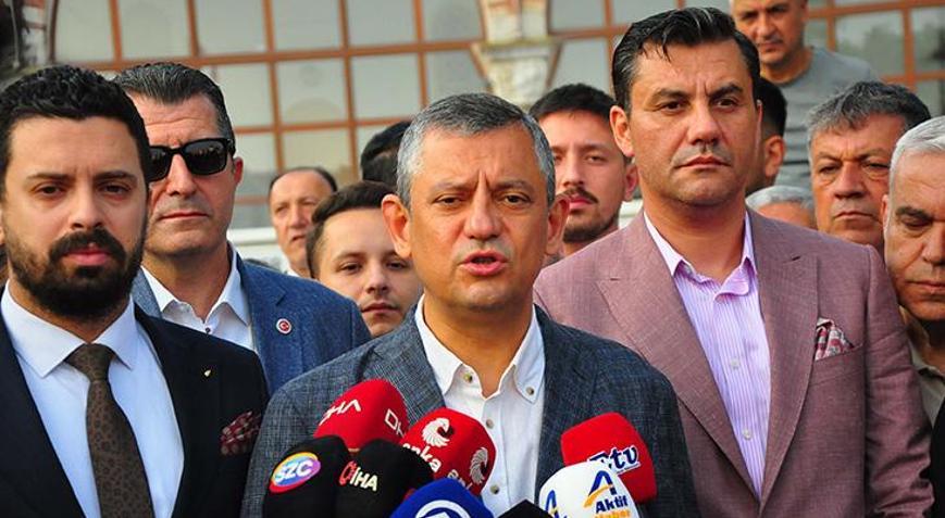 CHP lideri Özel: Çalışarak başarmış bir partiyiz