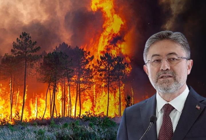 Bakan Yumaklı’dan orman yangını uyarısı