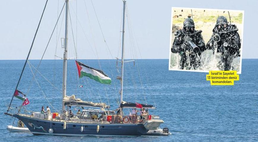 Yardım gemisine Şayetet 13 engeli! İsrail’in son vicdansızlığı