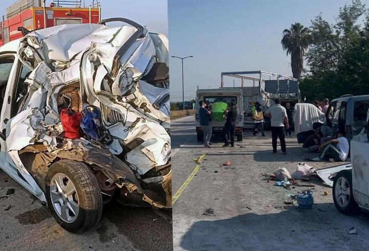 Hatay’da kamyon faciası! 3 aracı biçti: 1 ölü, 10 yaralı