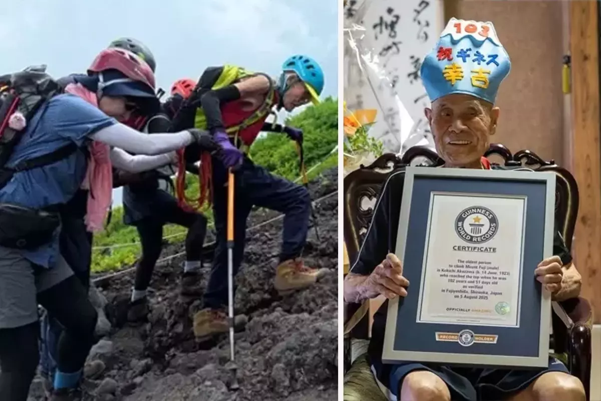 102 yaşında Guinness Rekorlar Kitabı’na girdi