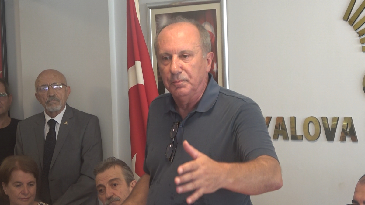 Muharrem İnce Yalova’da: Başka eve gitmedim, kendime ev açtım