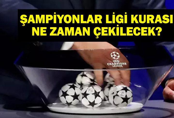 ŞAMPİYONLAR LİGİ KURASI NE ZAMAN? UEFA Şampiyonlar Ligi Kura Çekilişi Hangi Kanalda, Saat Kaçta? Galatasaray’ın Rakipleri Kimler?