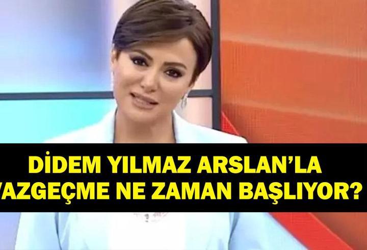 Didem Arslan Yılmaz’la Vazgeçme Ne Zaman Başlayacak? Show TV Didem Arslan Yılmaz’la Vazgeçme Yeni Sezon Tarihi Ne?