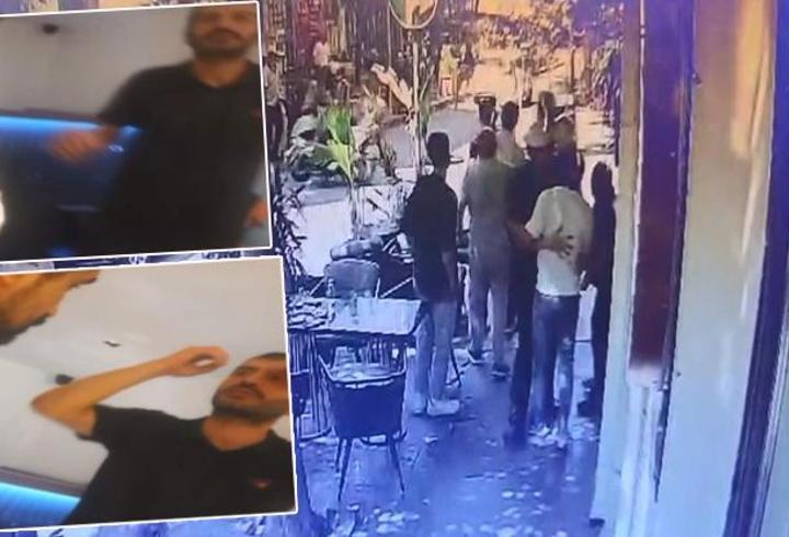 Oyuncu Ufuk Bayraktar esnafı tehdit edip yumruk attı!