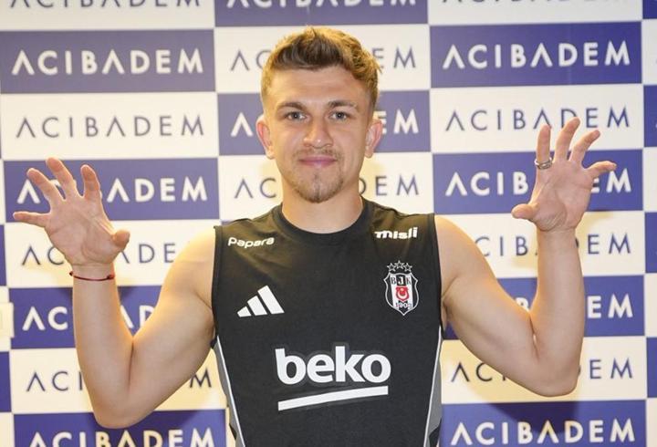 Beşiktaş’a geri dönen Rıdvan Yılmaz, sağlık kontrolünden geçti
