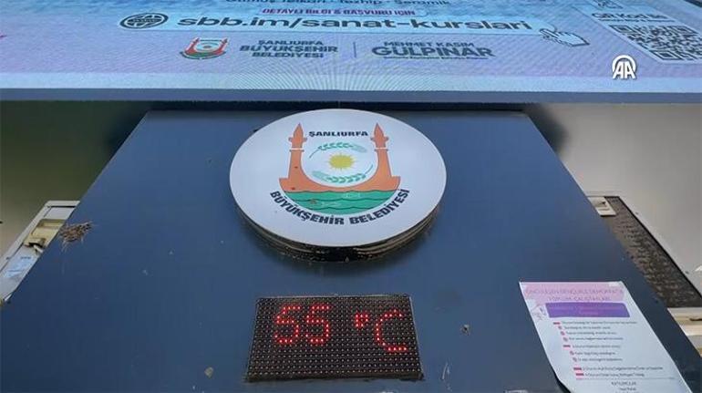 Termometre 55’i gösterdi! Kentte sokaklar boşaldı, hayat adeta durdu