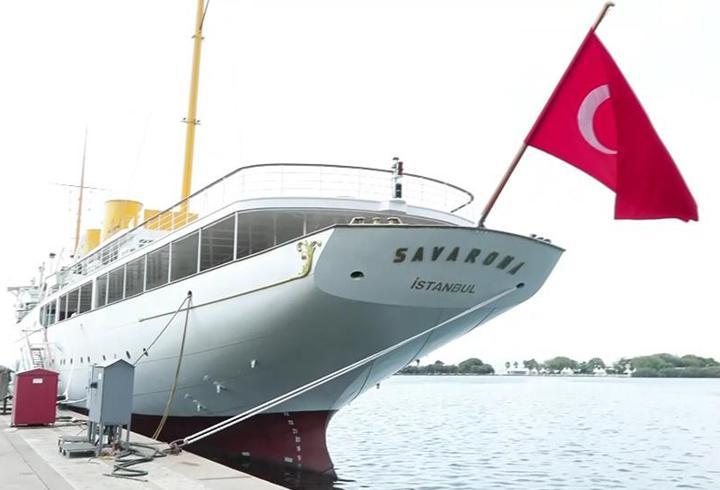Savarona yarın İstanbul’u selamlayacak