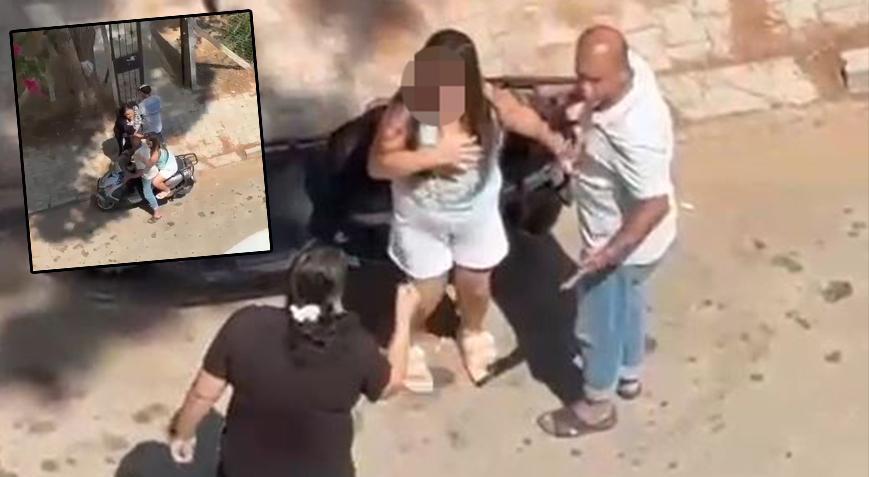 Adana’da bir kadın 11 yaşındaki kızını bıçakla kovaladı! O anlar anbean kaydedildi