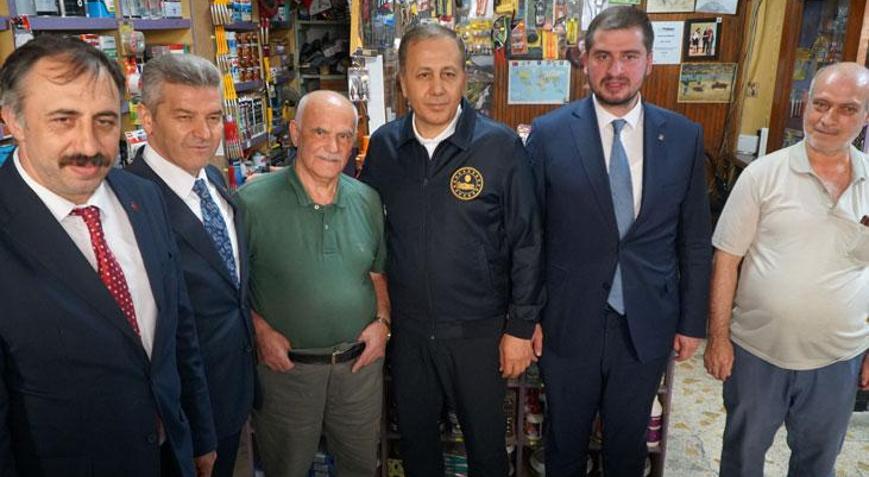 İçişleri Bakanı Yerlikaya, Artvin’de ziyaretlerde bulundu