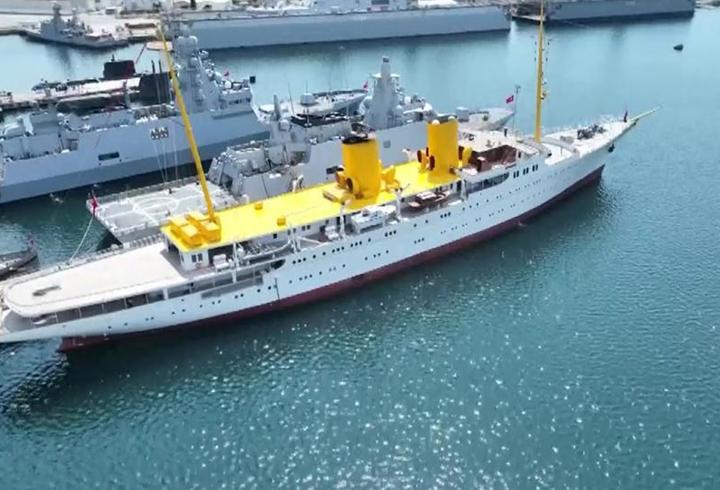 Savarona yatı Mavi Vatan Teknofest’e hazır