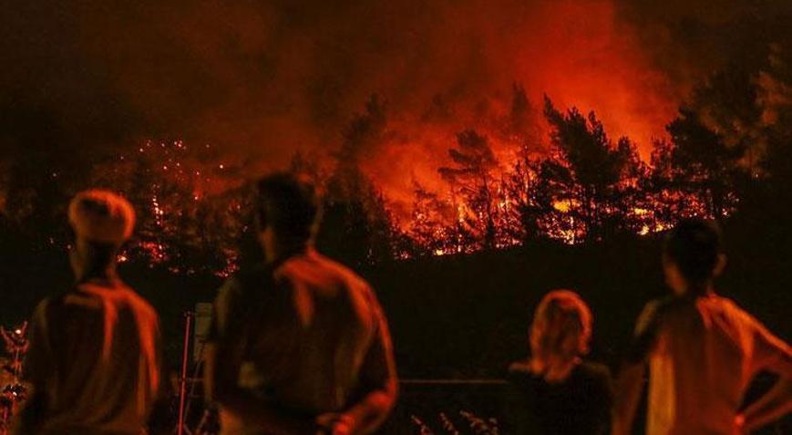 İzmir’de orman yangınına neden olan kaynak ustası tutuklandı