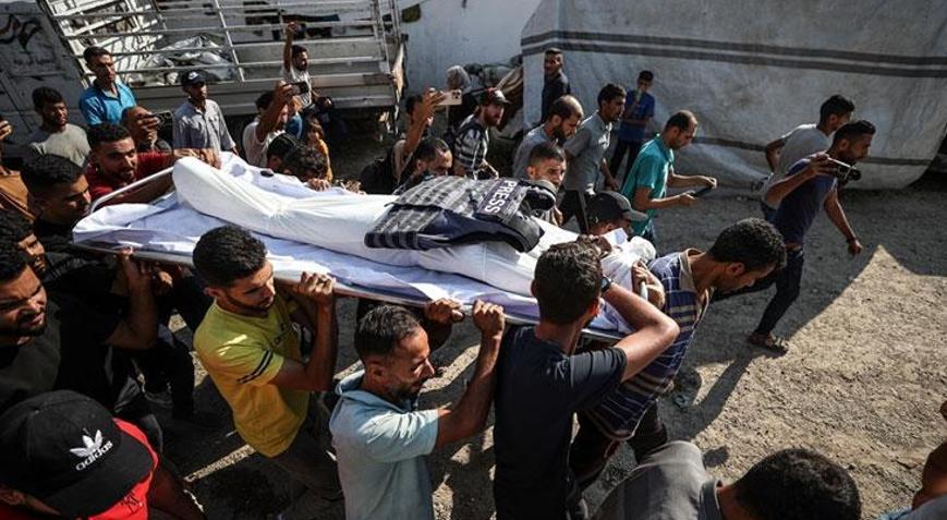 Gazze’de bir gazeteci daha İsrail saldırısında hayatını kaybetti