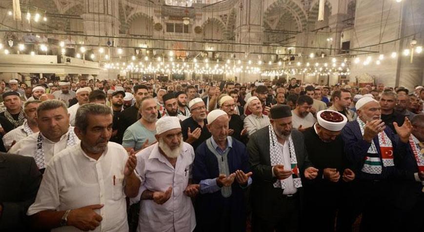 İstanbul’da Gazze için dua programı düzenlendi