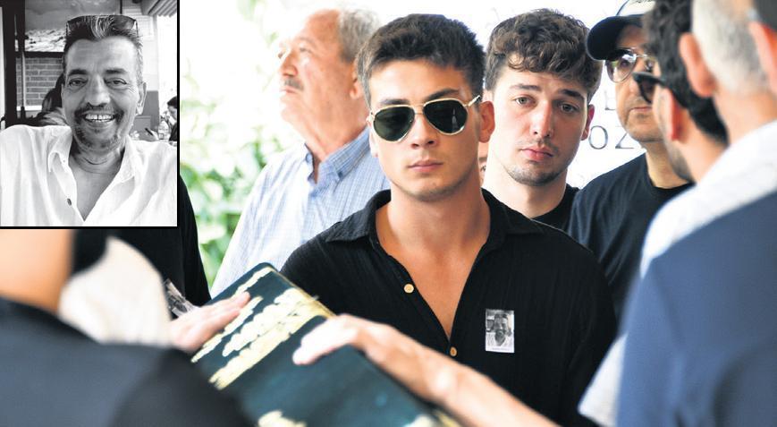 Babasını son yolculuğuna uğurladı