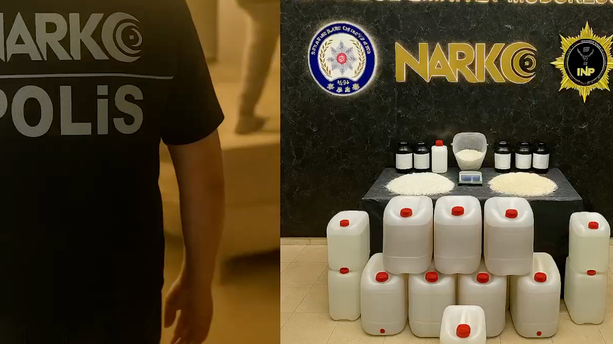 İstanbul’da narkotik operasyonu: 218 kg metamfetamin ele geçirildi