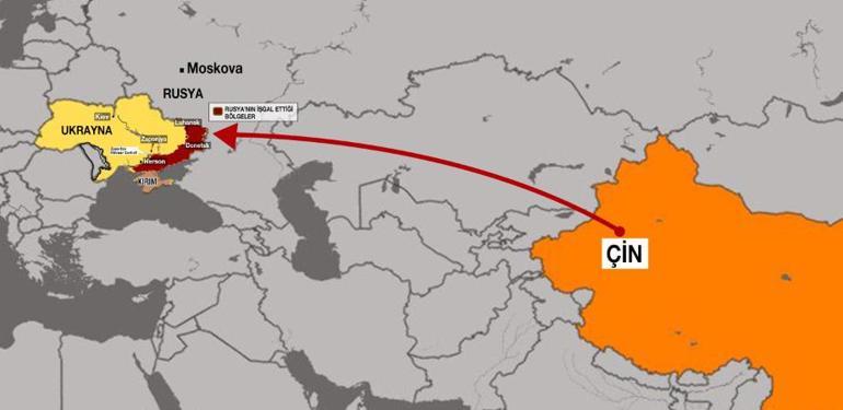 Avrupaya Çin askeri postalı mı