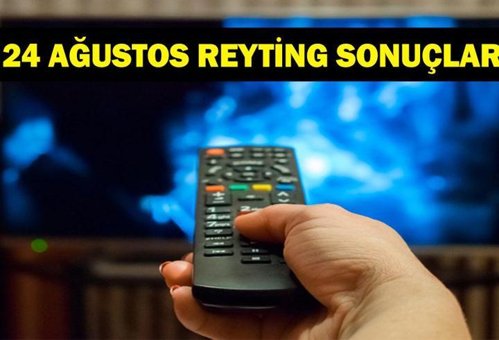 24 AĞUSTOS REYTİNG SONUÇLARI: Kuralsız Sokaklar, Kim Milyoner Olmak İster?, Kutsal Damacana 4, Şark Bülbülü, Çok Güzel Hareketler 2, Karayip Korsanları: Ölü Adamın Sandığı, MasterChef Türkiye gecenin birincisi kim oldu?