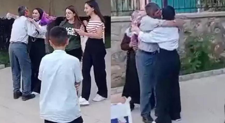 YKS çıkışında babası çiçekle karşılamıştı! Çimen, hayalindeki bölüme yerleşti
